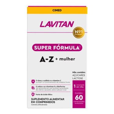 Imagem de Multivitamínico Lavitan Super Fórmula A-Z + Mulher 60 Comp - CIMED