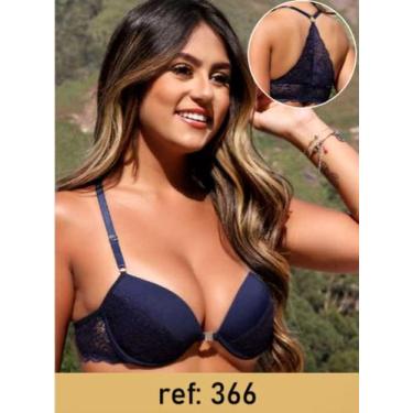 Imagem de Sutiã Nadador com Bojo Detalhes em Renda cod 366 - Feitiço de Mulher, 