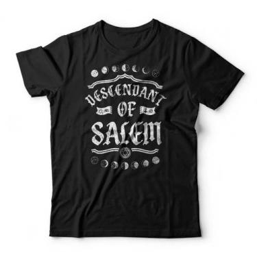 Imagem de Camiseta Descendant Of Salem Studio Geek, 2G, Preto