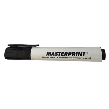 Imagem de Pincel para quadro branco caixa c/ 12 unidades - Masterprint, Preto