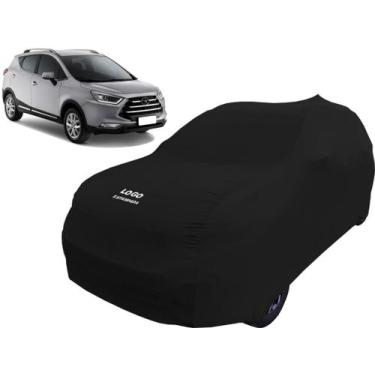 Imagem de Capa Automotiva Em Tecido Jac T5 Protetora - Mz, Preta