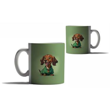 Imagem de Caneca Personalizada Presente Cachorros Dachshund Salsicha - Enjoy Sho