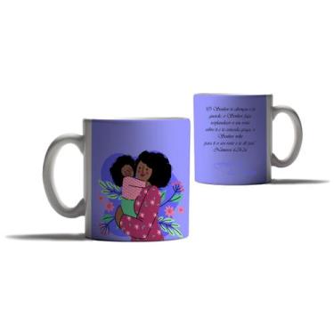 Imagem de Caneca Personalizada Dia das Mães Versiculos Biblicos Gospel - Enjoy S