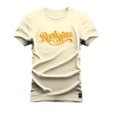 Imagem de Camiseta 1 Penteada Estampada Varias Cores RockWel - Nexstar, Perola, 