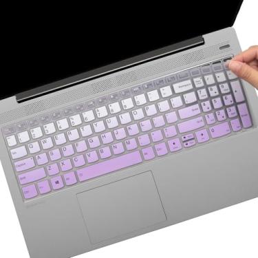 Imagem de Capa de teclado para Lenovo V15 G4 /V15 G3/V15 Gen 2 39.6 cm, Lenovo IdeaPad 1/IdeaPad 1i 39.6 cm, IdeaPad 5 Slim/IdeaPad 5i Slim 40.6 cm, New Lenovo IdeaPad 1 15IGL7 15IGL7 1555 ADA07 15IAU7 15ALC7
