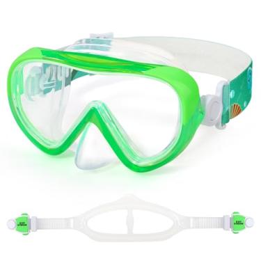 Imagem de EXP VISION Máscara de Natação Infantil-Ultimate 180° Óculos de Natação Infantil Máscara de Mergulho Antiembaçante À Prova de Vazamentos Óculos Infantis com Proteção Nasal E Tira de Tecido para Idades