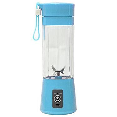 Imagem de Mini Liquidificador Mixer Juice USB Azul
