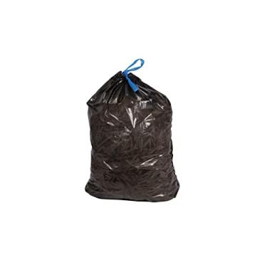 Imagem de Heritage Saco de lixo com cordão de 96 litros, preto
