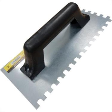 Imagem de Desempenadeira Aco Thompson Dentada Cabo Plastico - MAC FER