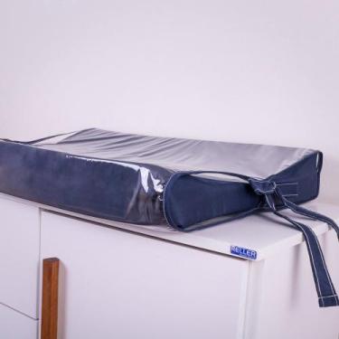 Imagem de Trocador Anatômico Basic Marinho - Miguel Baby