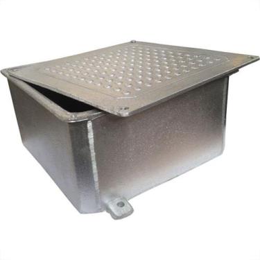 Imagem de Caixa Passagem Aluminio Stamplac 10Cx10Lx06A Cps10