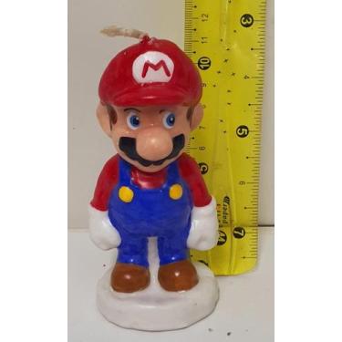 Imagem de Vela de Aniversário Festa Mario Super