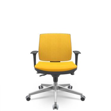 Imagem de Cadeira Brizza Soft Executiva Amarelo