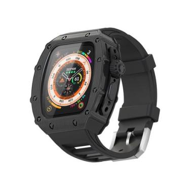 Imagem de Capa Luxuosa HUALIMEI para Apple Watch Ultra 2 (49mm) com Alça