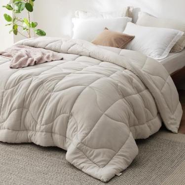 Imagem de Edredom Queen Size Bedsure Bege - Pré-Lavado