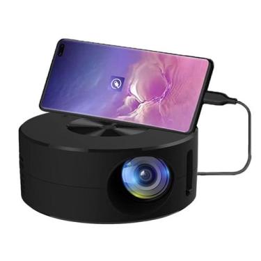 Imagem de Projetor Portátil LED Mini HD - 110x47mm - 15 Ansi Lumens - 10W - 0,2k