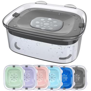 Imagem de Taça de Água para Cães AONKEY 3L - Antivazamento, Grande Capacidade (C
