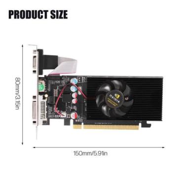 Imagem de Placa de Vídeo GT730 2GB DDR3 - Compatível com HDMI