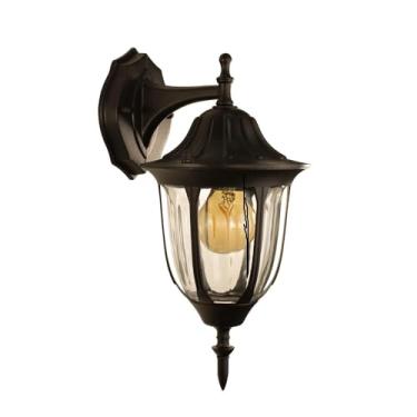 Imagem de Arandela Colonial Preto Alumínio Muro Parede Externa