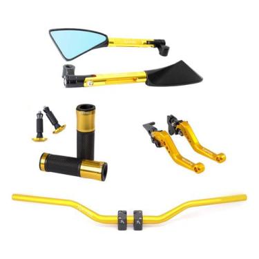 Imagem de Manete Manopla Peso Retrovisor Guidão Xt 660r Xt 225 Dt 200 - Stark Ra
