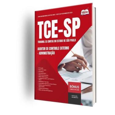 Imagem de Apostila TCE-SP  - Auditor de Controle Externo - Administração - Apost