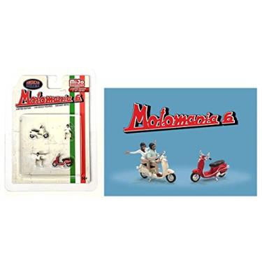 Imagem de American Diorama MotoMania 6" 1:64 Metal Figures Set AD-76515MJ, for All 1:64 die cast Vehicle Display and Diorama