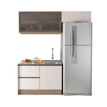 Imagem de Cozinha Modulada Etna 3 Peças para Pia 4 Portas Poliman Móveis - Polim