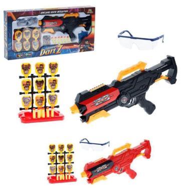 Imagem de Lançar Dardos Bolinhas De Gel Supershot Dualfight Com Alvo