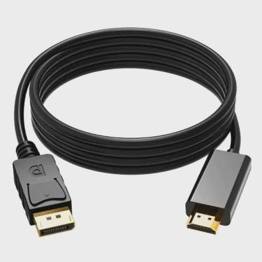 Imagem de Cabo Displayport Macho Para hdmi 2.0 Macho 1.8m