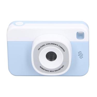 Imagem de Câmera digital, câmera infantil HD 1080p, 3 baterias, cordão, 48 MP, tela de 2,4 polegadas, antivibração de zoom 4x, câmera digital de bolso para vlogging de fotografia de viagem, presente para