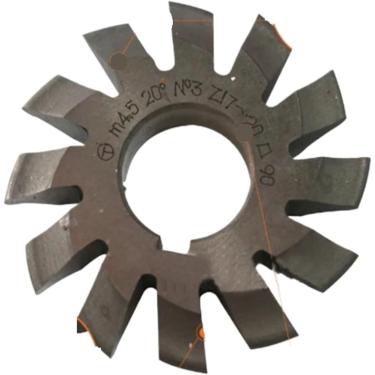 Imagem de FORTADORES DE MILHO DE ENGRENAGEM HSS M0,5 M0.75 M1 M1.25 M2 M2.5 M3 M4-M10 Módulo PA20 graus No.1-NO.8 HSS Ferramentas de corte de engrenagem de moinho de engrenagem, No.6, M1.75