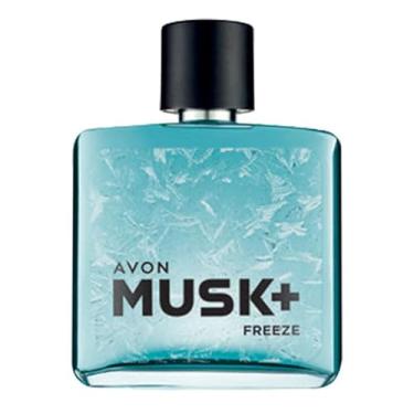 Imagem de Deo Colônia Musk+ Freeze Avon Masculino 75ml