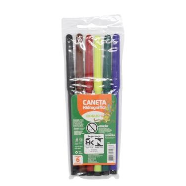 Imagem de HIDROCOR 06 CORES ESTOJO LEOELEO