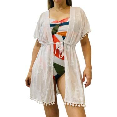Imagem de Saída de praia kimono - Rafavi, Preto, gg