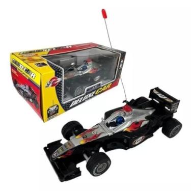 Imagem de Carrinho de Controle Remoto F1, Modelo Clássico, Prata e Preto