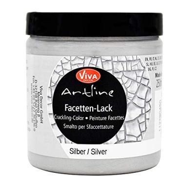 Imagem de Viva Decor Artline Cor crepitante 250ml-Metálico, Prata Metálico