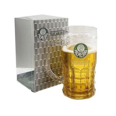 Imagem de Caneca Palmeiras Cerveja 400 ML - 8825-3-B - MILENO
