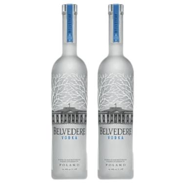 Imagem de KIT 02 BELVEDERE VODKA PURE POLONESA 700ML