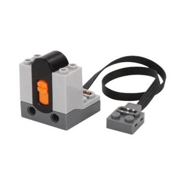 Imagem de Grande Carro Robô Rc Brinquedo Micro Motor Servo Direção Potência Cont