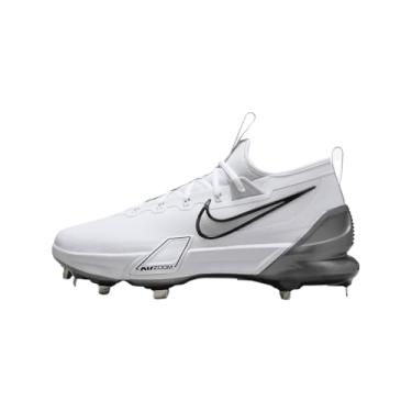 Imagem de Nike Chuteiras de beisebol Force Zoom Trout 9 Elite (FB2906-102, branco/preto/platina pura/prata metálica), Branco/preto/platina pura/prata metálica, 40