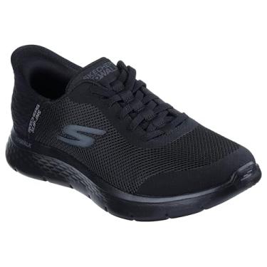Imagem de Skechers Tênis masculino Go Walk Flex-Hands Up, Preto/preto, 8.5 Wide