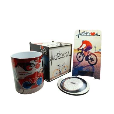 Imagem de Presente Para Pai Ciclista Kit Art Bike Exclusivo