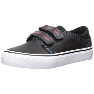 Imagem de DC Shoes Tênis infantil unissex Trase V Se, Preto/vermelho/azul., 13.5M M US Little Kid