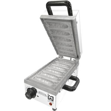 Imagem de Maquina de Crepe Suíço Palito 6 crepes Profissional 220