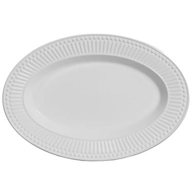 Imagem de Travessa M Porto Brasil Roma em Faiança Feldspática – 36 cm