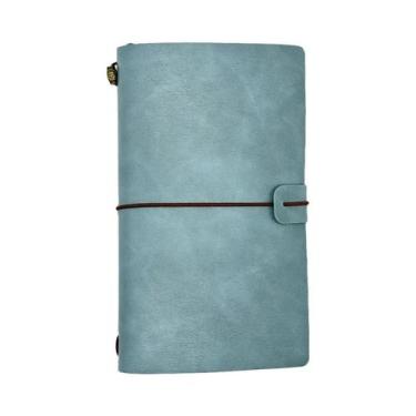 Imagem de Caderno criativo livro de viagem a6 folhas soltas simples diário retro