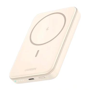 Imagem de Power Bank Magnética Ugreen 10000mah Portátil 20w Bege