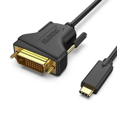 Imagem de Cabo De Vídoe Benfei Usb C P/dvi 1,8m Macho/macho Preto