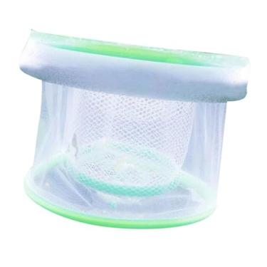 Imagem de Generic Bóias de malha de isolamento para criação de peixes, tanque de peixes de náilon, design flutuante para incubação de bebês, agressivos feridos