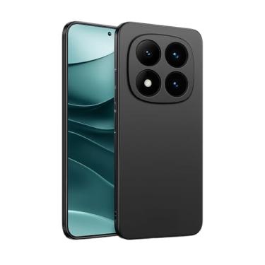 Imagem de Capa AZ Ultra Fina Minimalista Compatível com Xiaomi Poco X7 – Leve e Alta Proteção (preto)